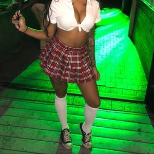 School girl skirt